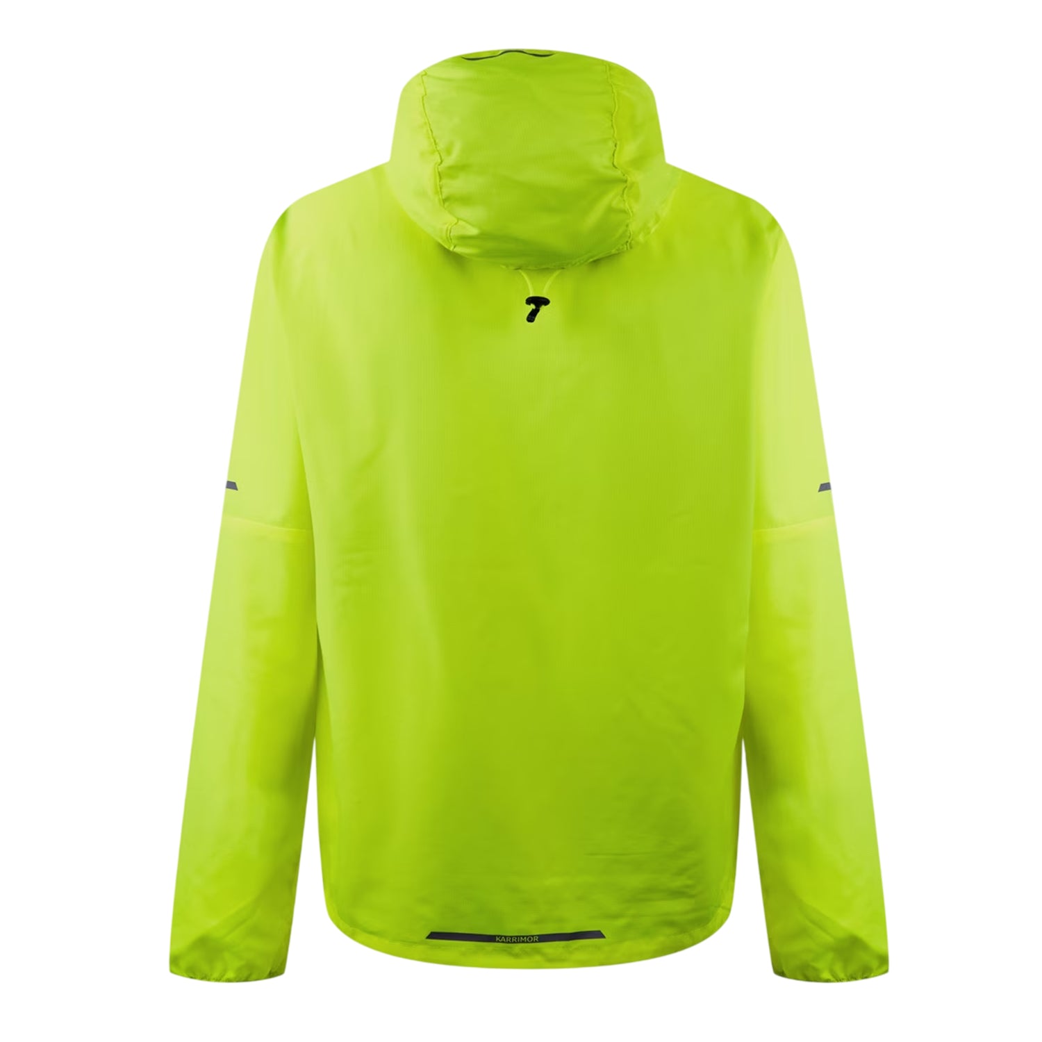Fluorescent Yellow - Back - Karrimor Mens Running Jacket