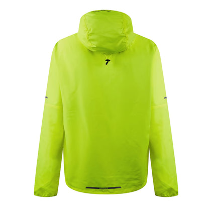 Fluorescent Yellow - Back - Karrimor Mens Running Jacket