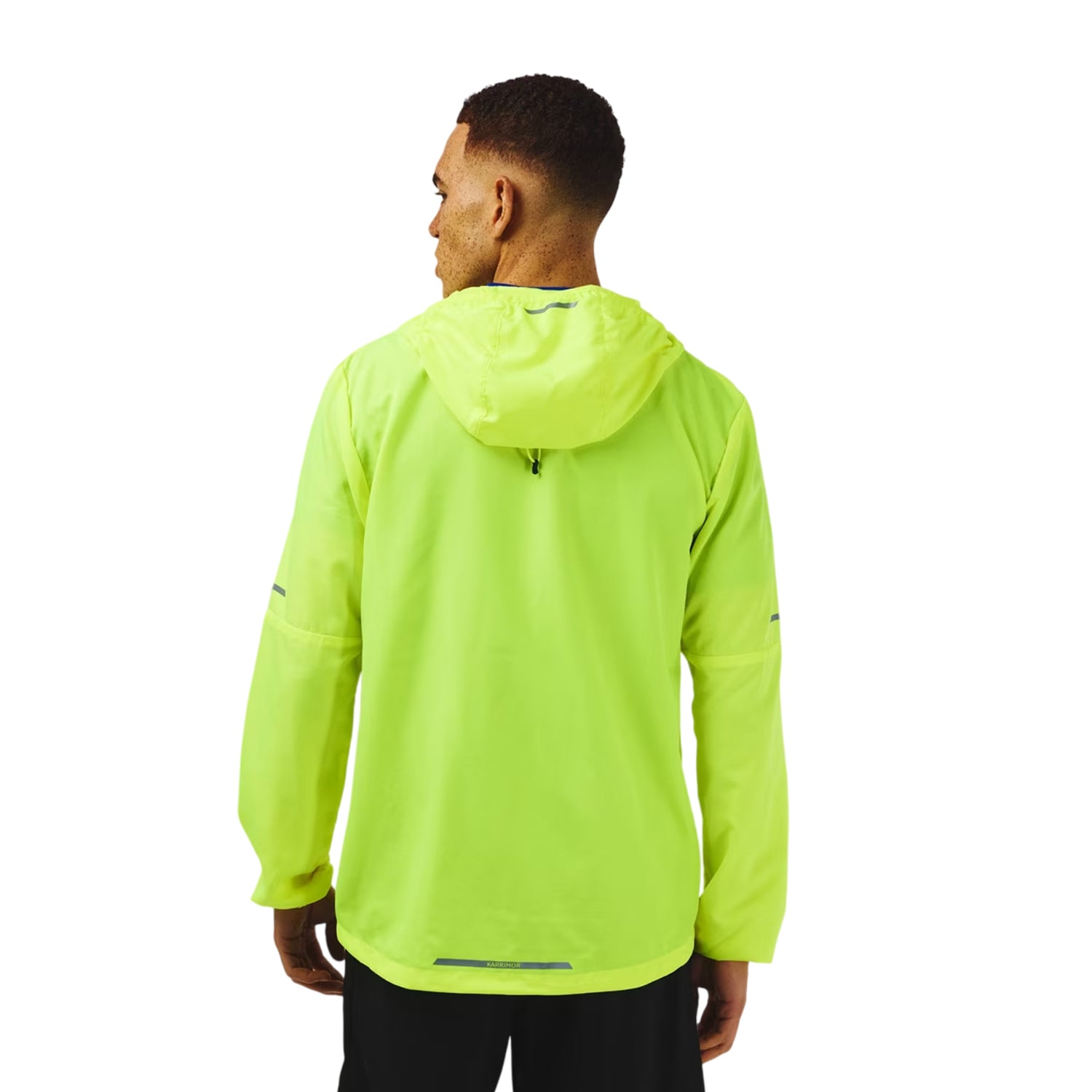 Fluorescent Yellow - Lifestyle - Karrimor Mens Running Jacket