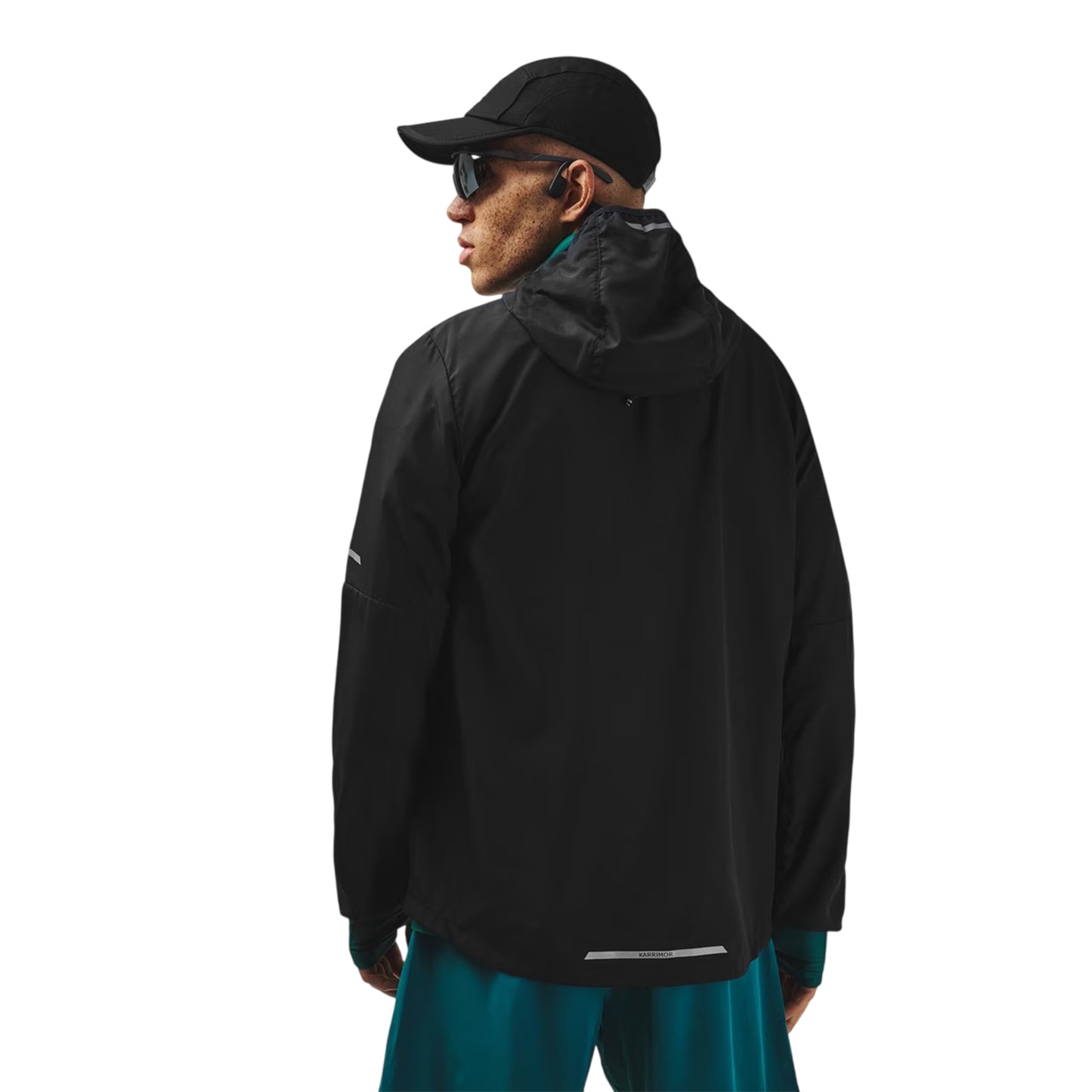 Black - Lifestyle - Karrimor Mens Running Jacket