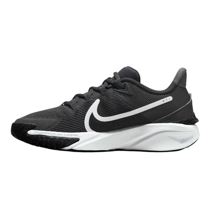 Black-White - Side - Nike Womens-Ladies Star Runner 4 Trainers