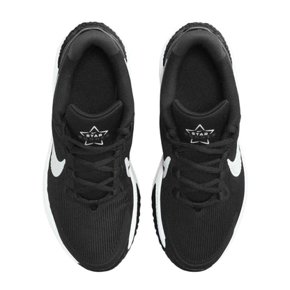 Black-White - Lifestyle - Nike Womens-Ladies Star Runner 4 Trainers