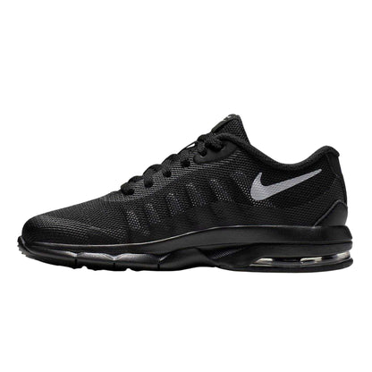 Black-Grey - Back - Nike Childrens-Kids Air Max Trainers