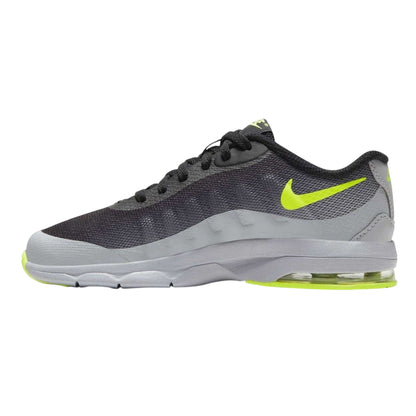 Grey-Volt - Side - Nike Childrens-Kids Air Max Trainers