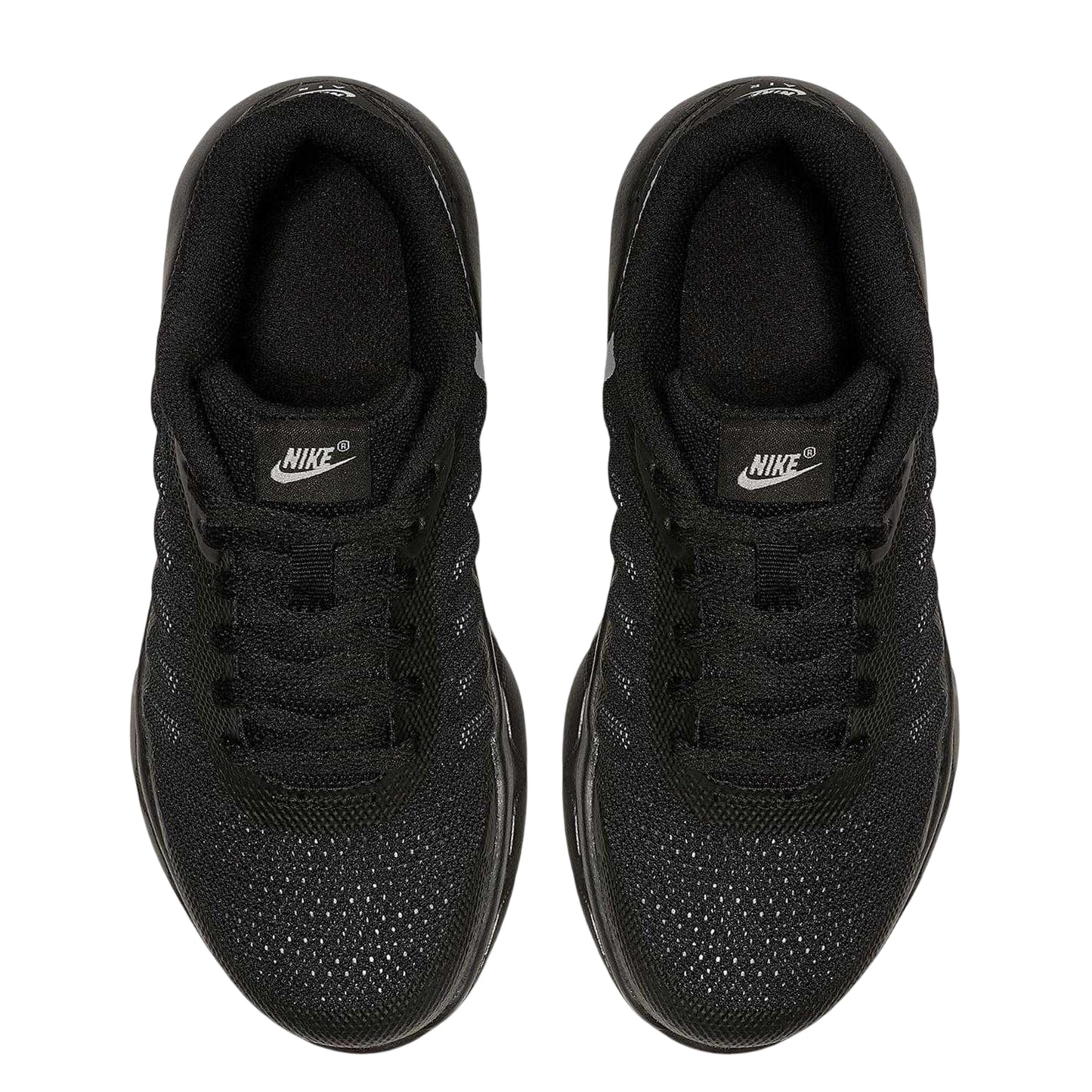 Black-Grey - Side - Nike Childrens-Kids Air Max Trainers