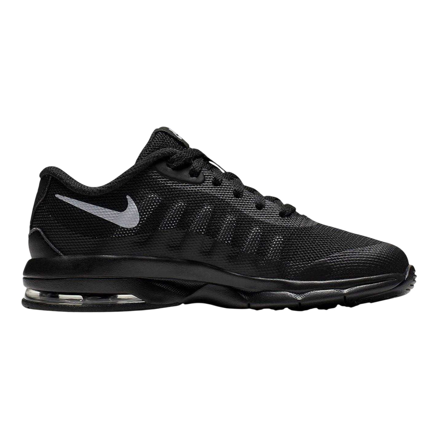 Black-Grey - Front - Nike Childrens-Kids Air Max Trainers