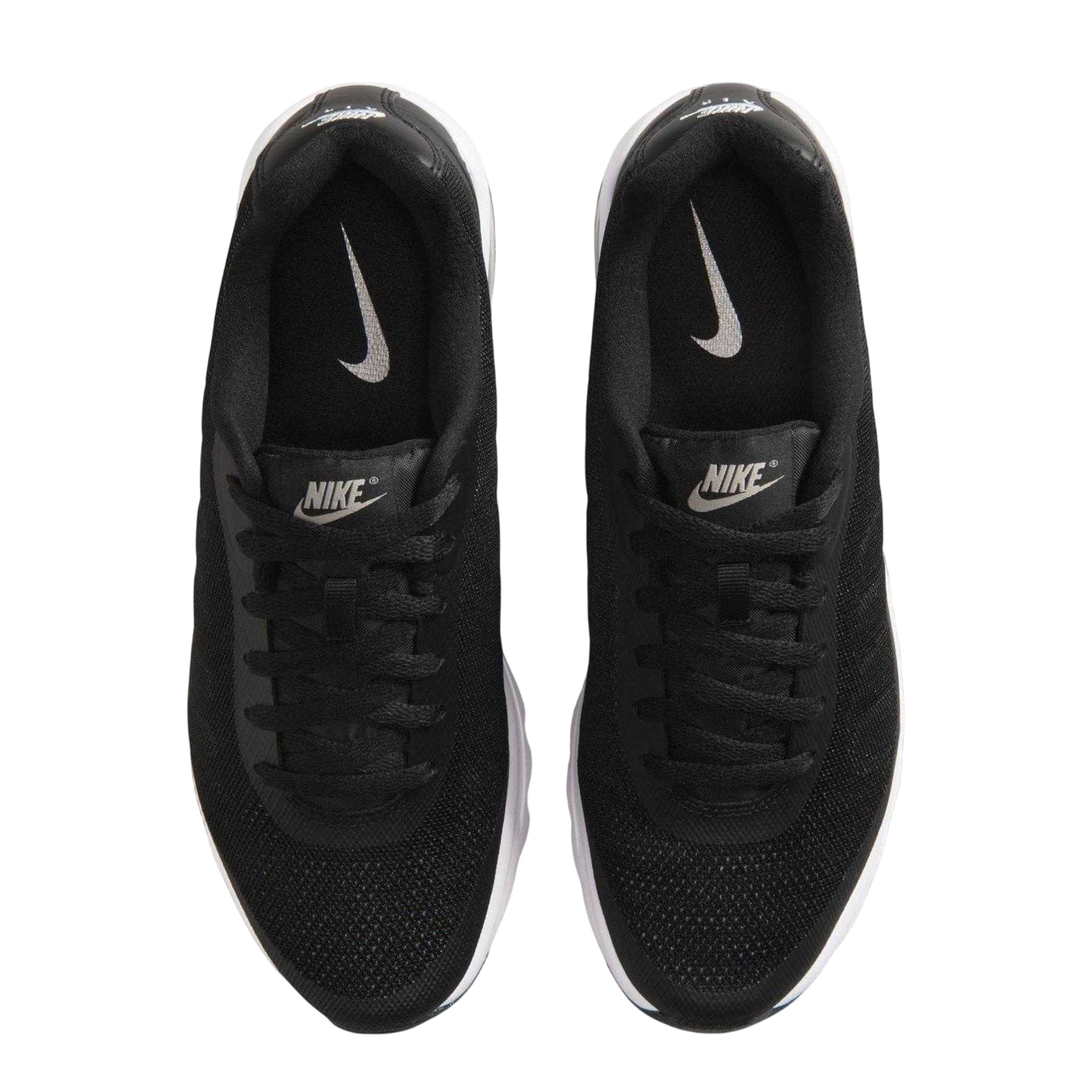 Black-White - Lifestyle - Nike Womens-Ladies Air Max Invigor Trainers