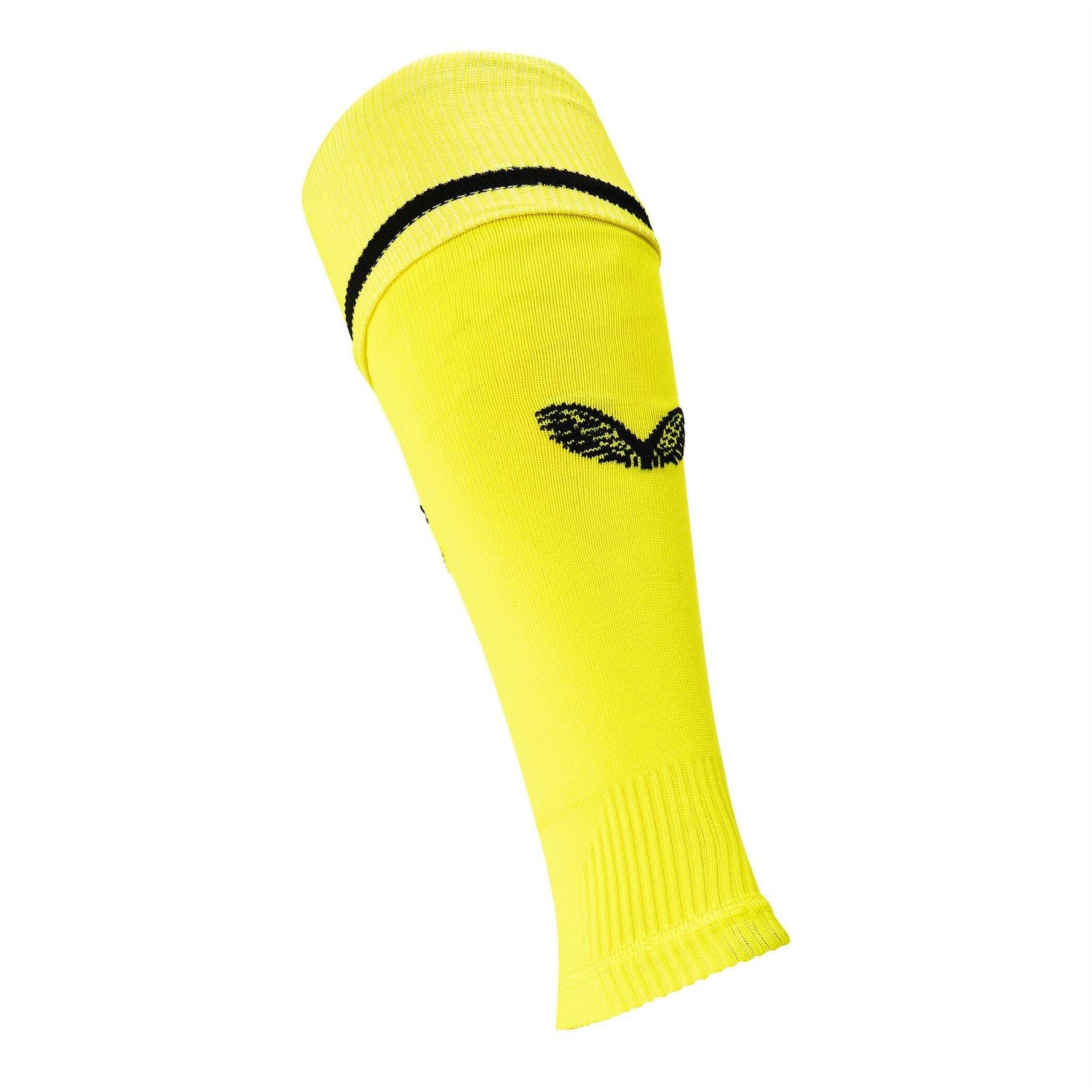 Blazing Yellow - Back - Castore Unisex Adult Wolverhampton Wanderers FC Football Socks