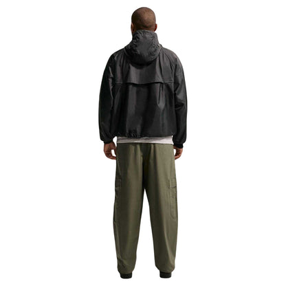Black-White - Back - Nike Mens Windrunner Lightweight Hooded Jacket