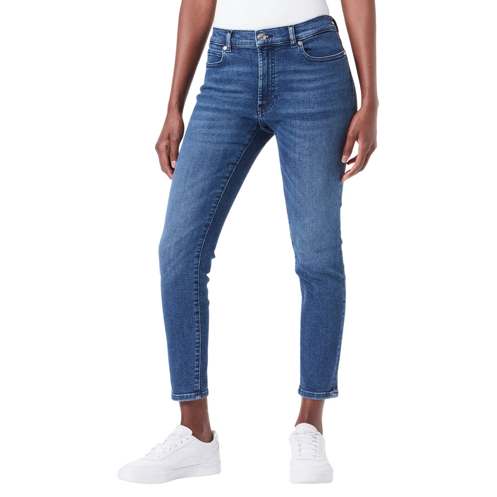 Blue - Lifestyle - Hugo Boss Womens-Ladies Charlie Skinny Jeans