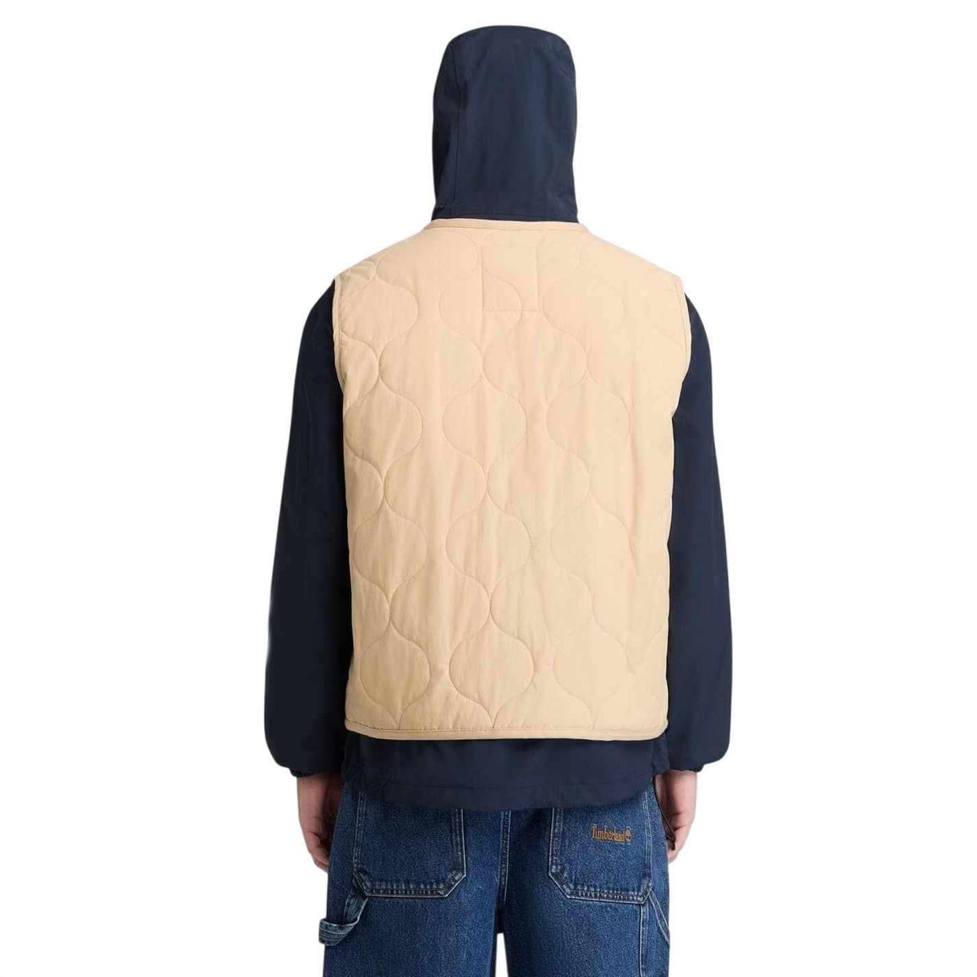 Safari - Back - Timberland Mens Quilted Gilet
