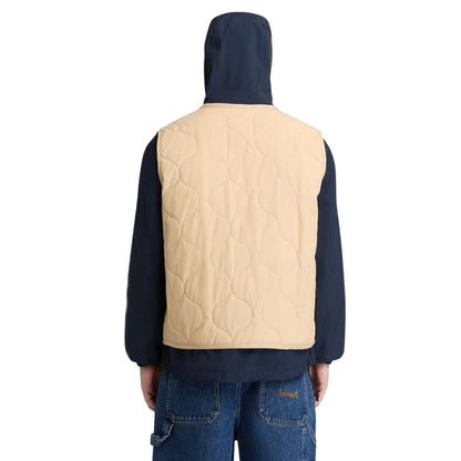 Safari - Back - Timberland Mens Quilted Gilet