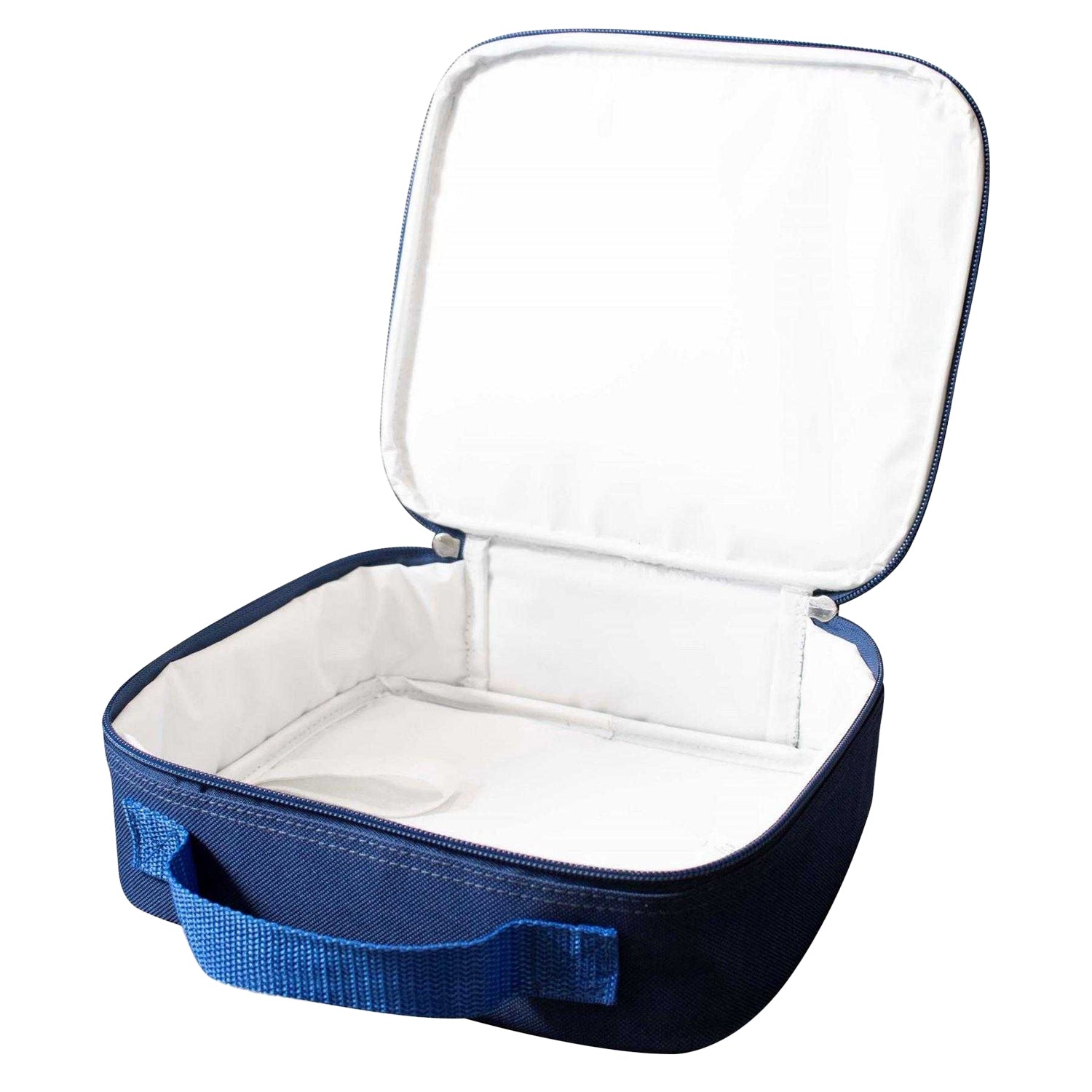 Blue - Back - England Polyester Crest Lunch Bag