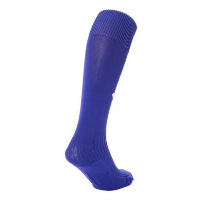 Blue - Back - Warrior Unisex Adult Ram Football Socks