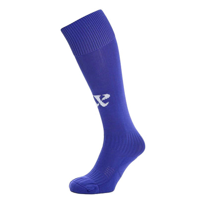 Blue - Side - Warrior Unisex Adult Ram Football Socks