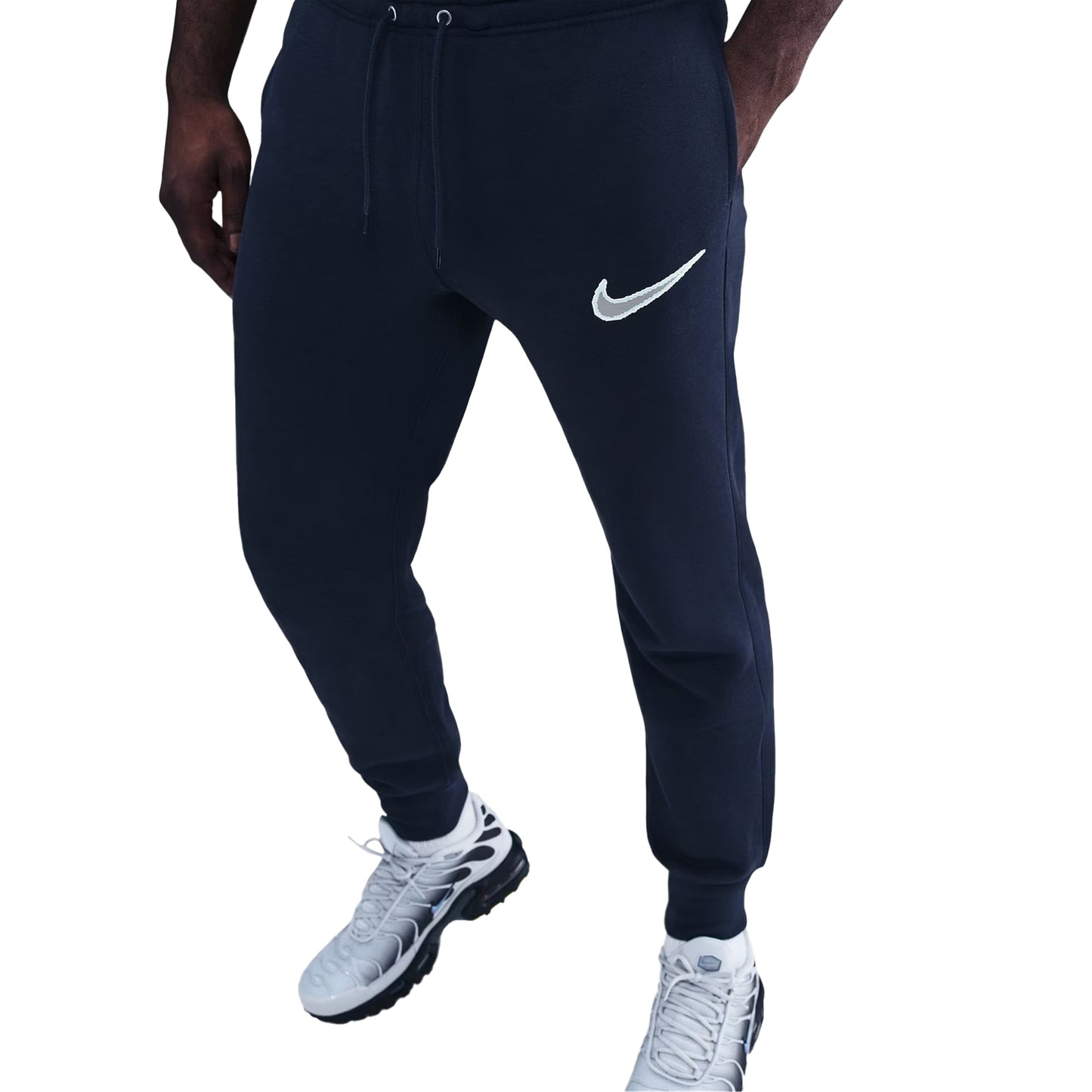Obsidian Blue - Front - Nike Mens Club Joggers
