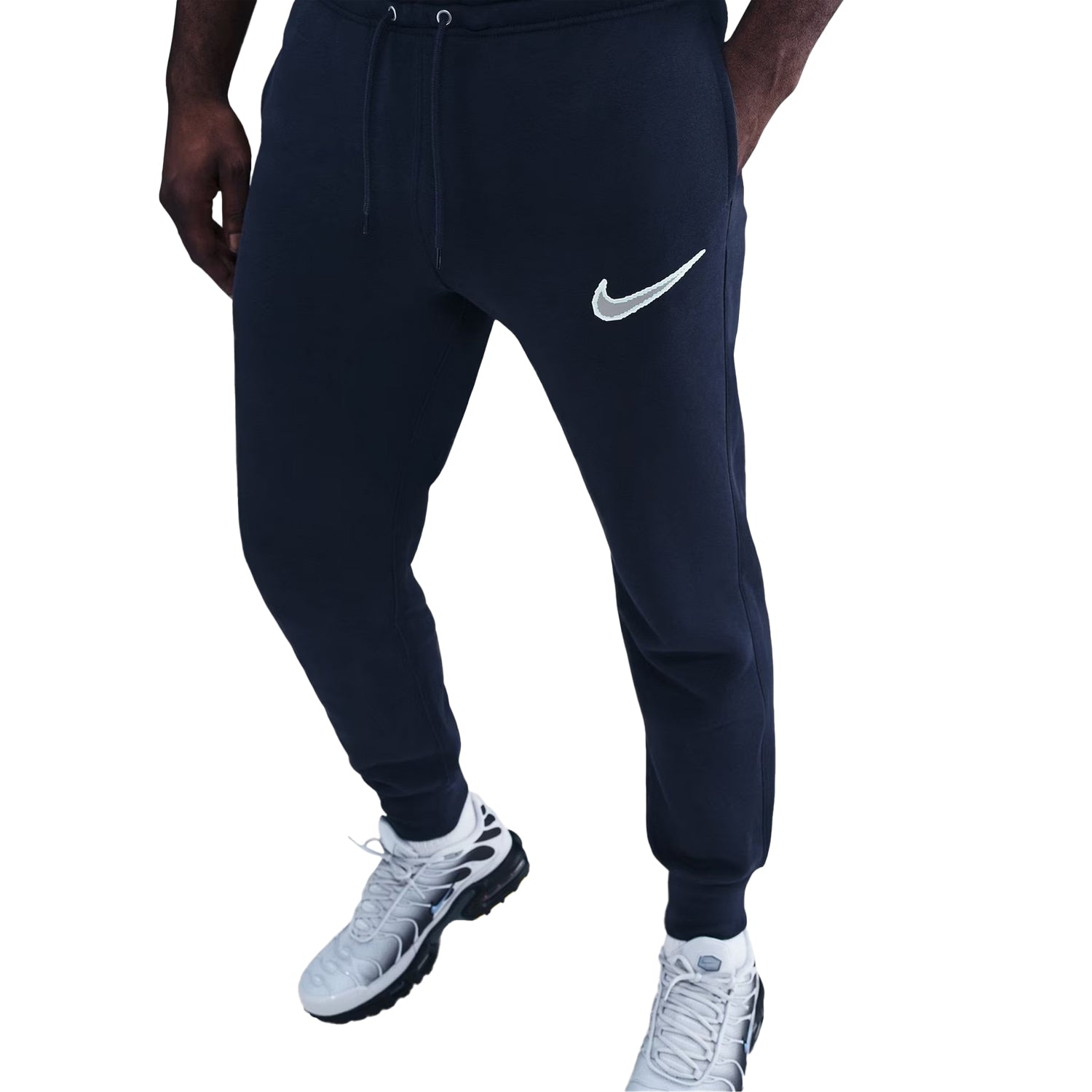 Obsidian Blue - Front - Nike Mens Club Joggers