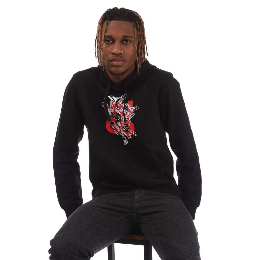 Black - Side - Hugo Boss Mens Daltorreson Hoodie