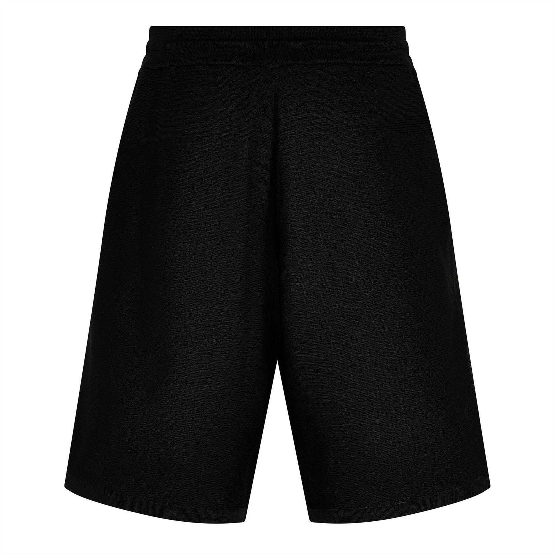 Black - Back - Boss Mens Tondar Sweat Shorts