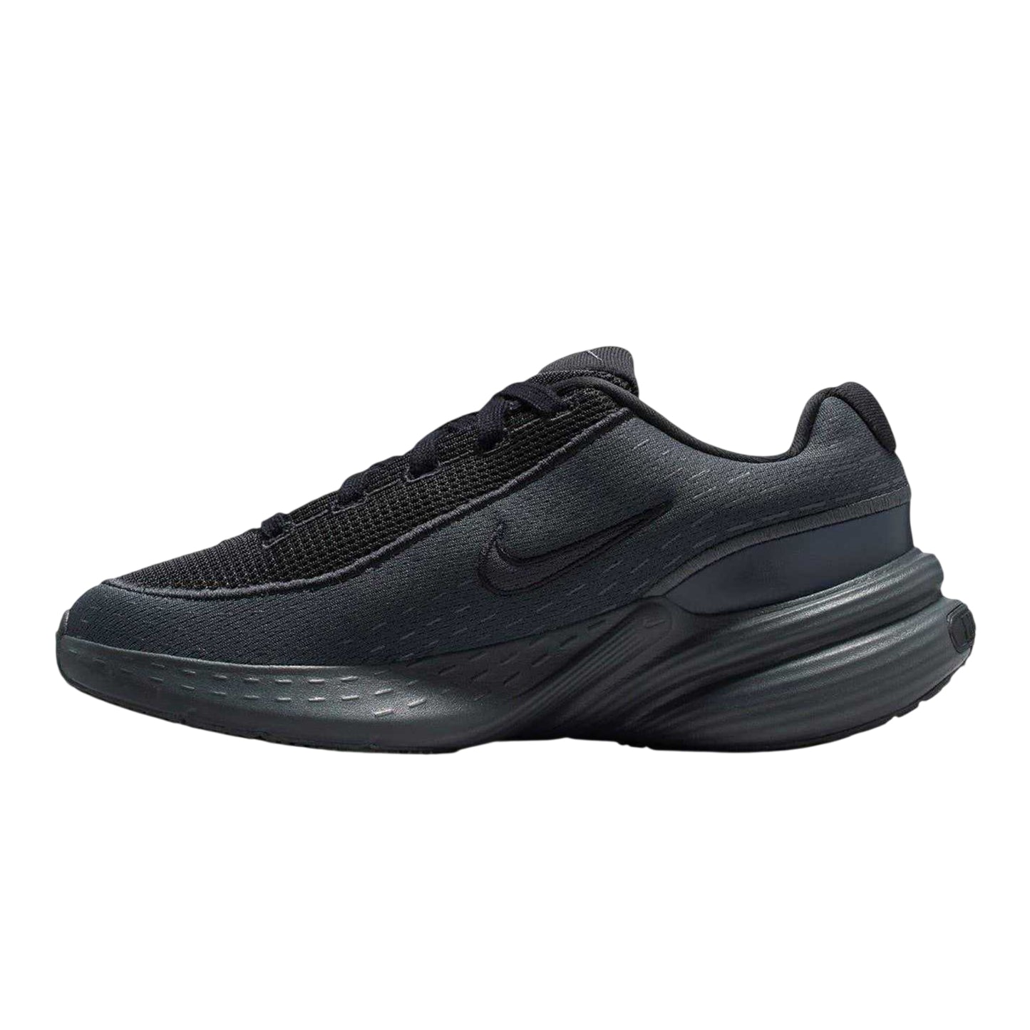 Triple Black - Side - Nike Childrens-Kids Uplift Trainers