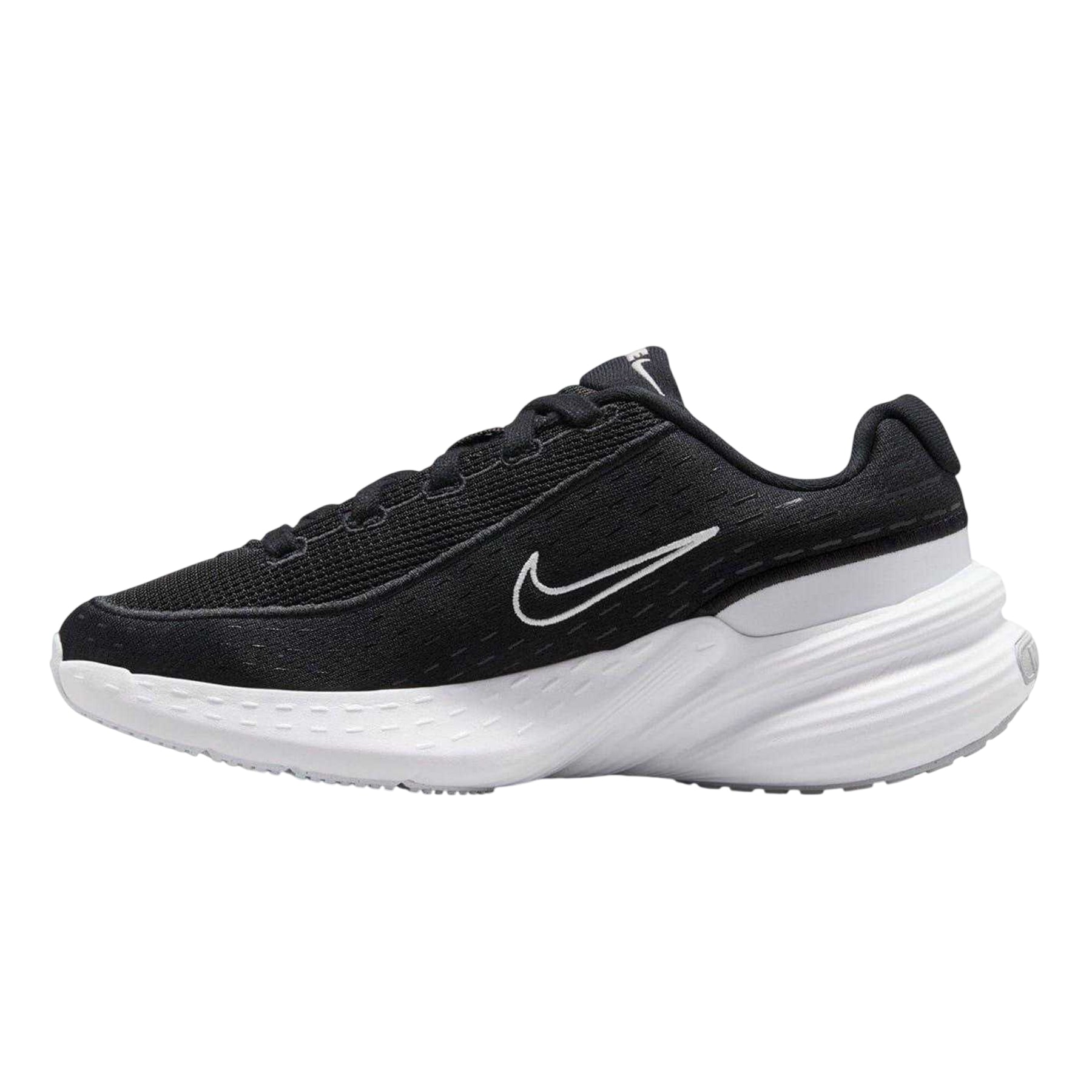 Black-White - Side - Nike Childrens-Kids Uplift Trainers