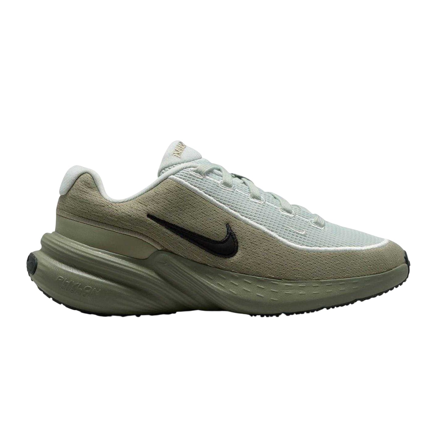 Silver-Army - Front - Nike Childrens-Kids Uplift Trainers