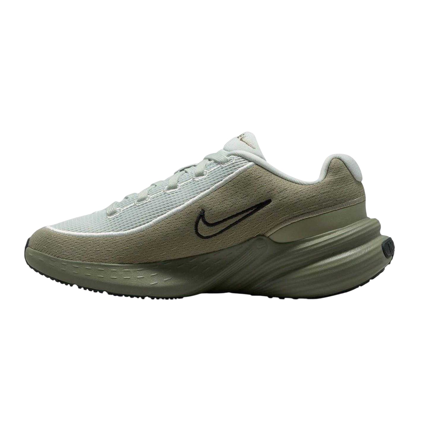 Silver-Army - Side - Nike Childrens-Kids Uplift Trainers