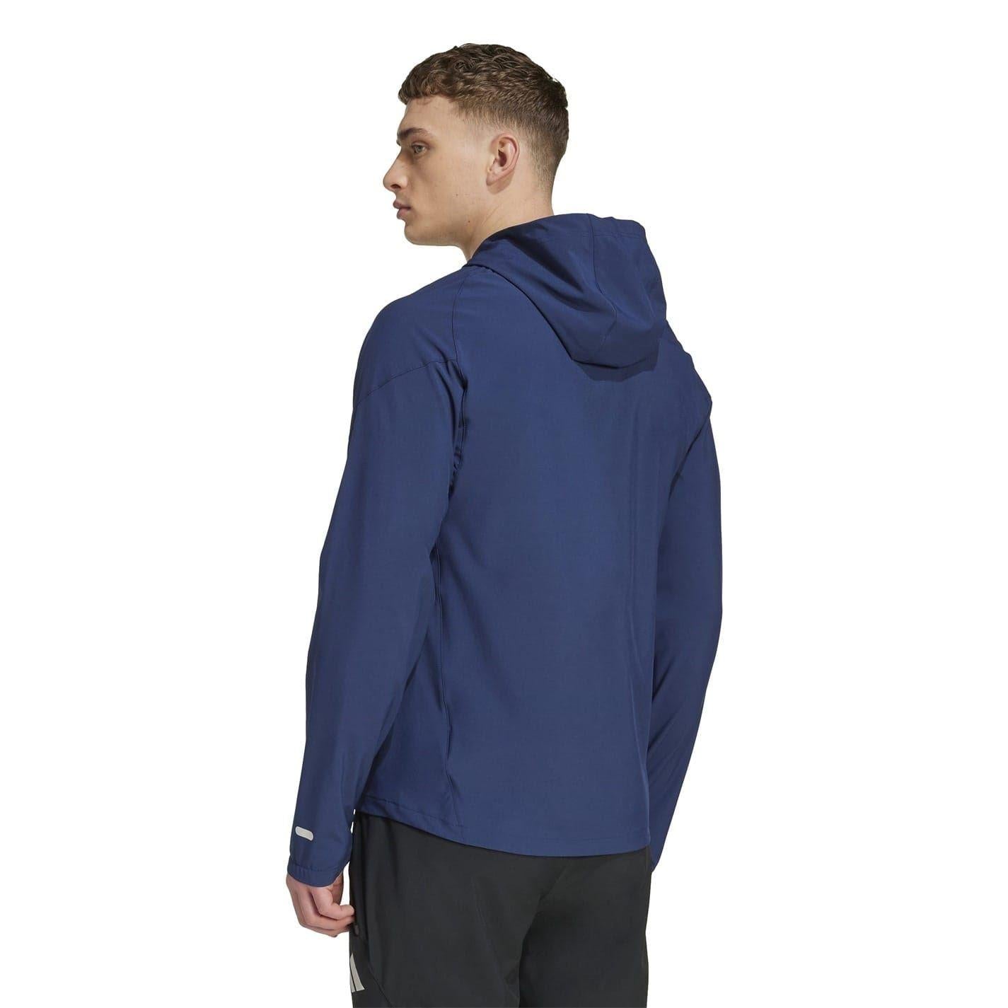 Black - Back - Adidas Mens Arsenal FC Jacket