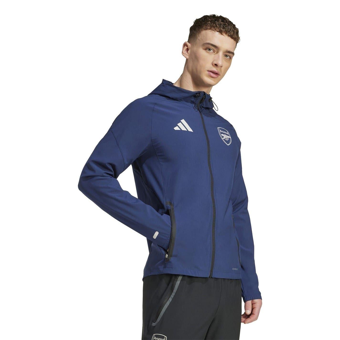 Black - Lifestyle - Adidas Mens Arsenal FC Jacket