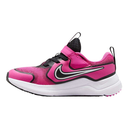 Pink-Black - Back - Nike Childrens-Kids Downshifter 12 Trainers