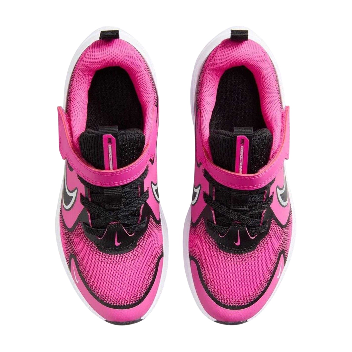Pink-Black - Side - Nike Childrens-Kids Downshifter 12 Trainers