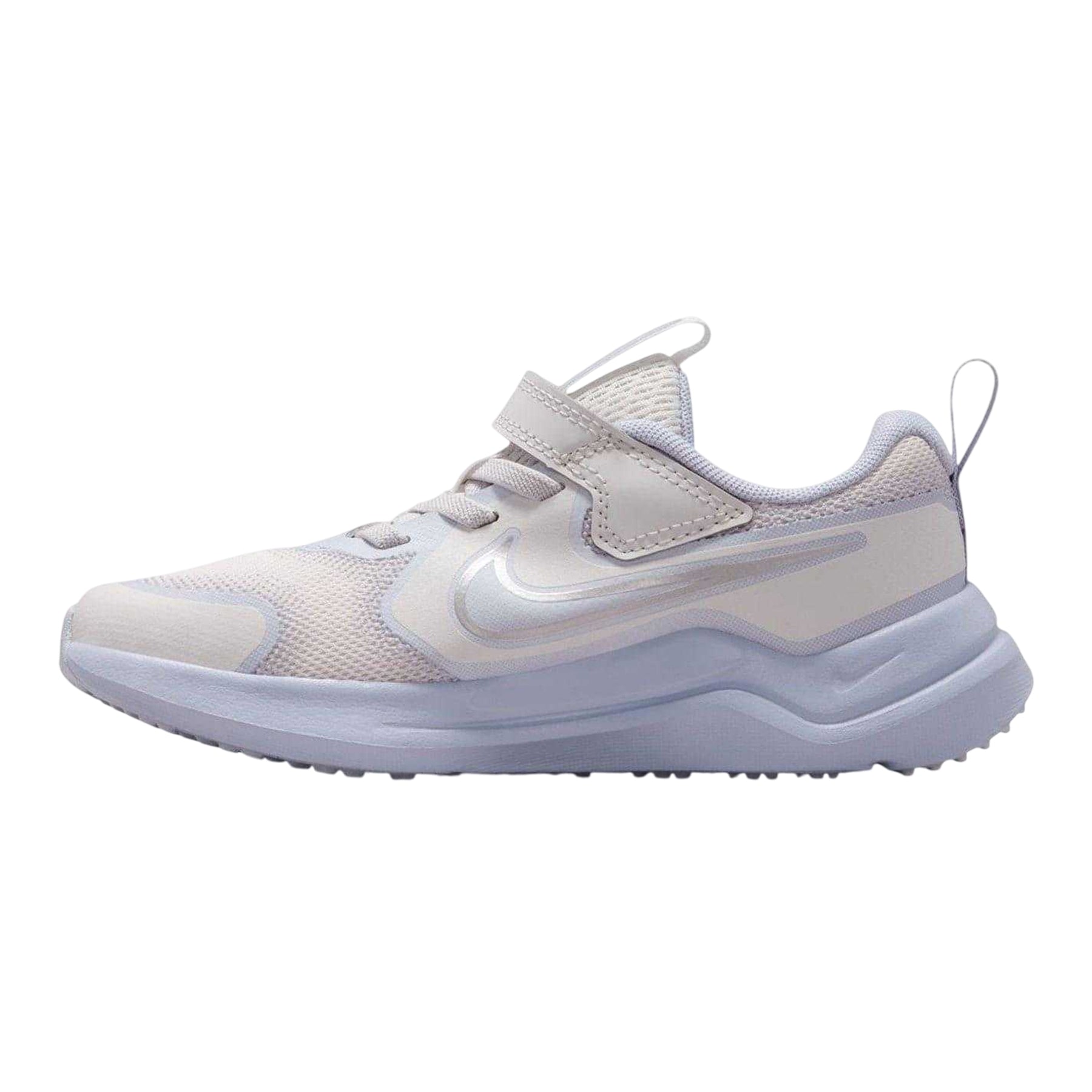 Platinum-Ghost Grey - Back - Nike Childrens-Kids Downshifter 12 Trainers