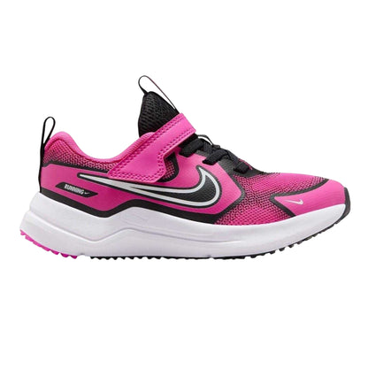 Pink-Black - Front - Nike Childrens-Kids Downshifter 12 Trainers