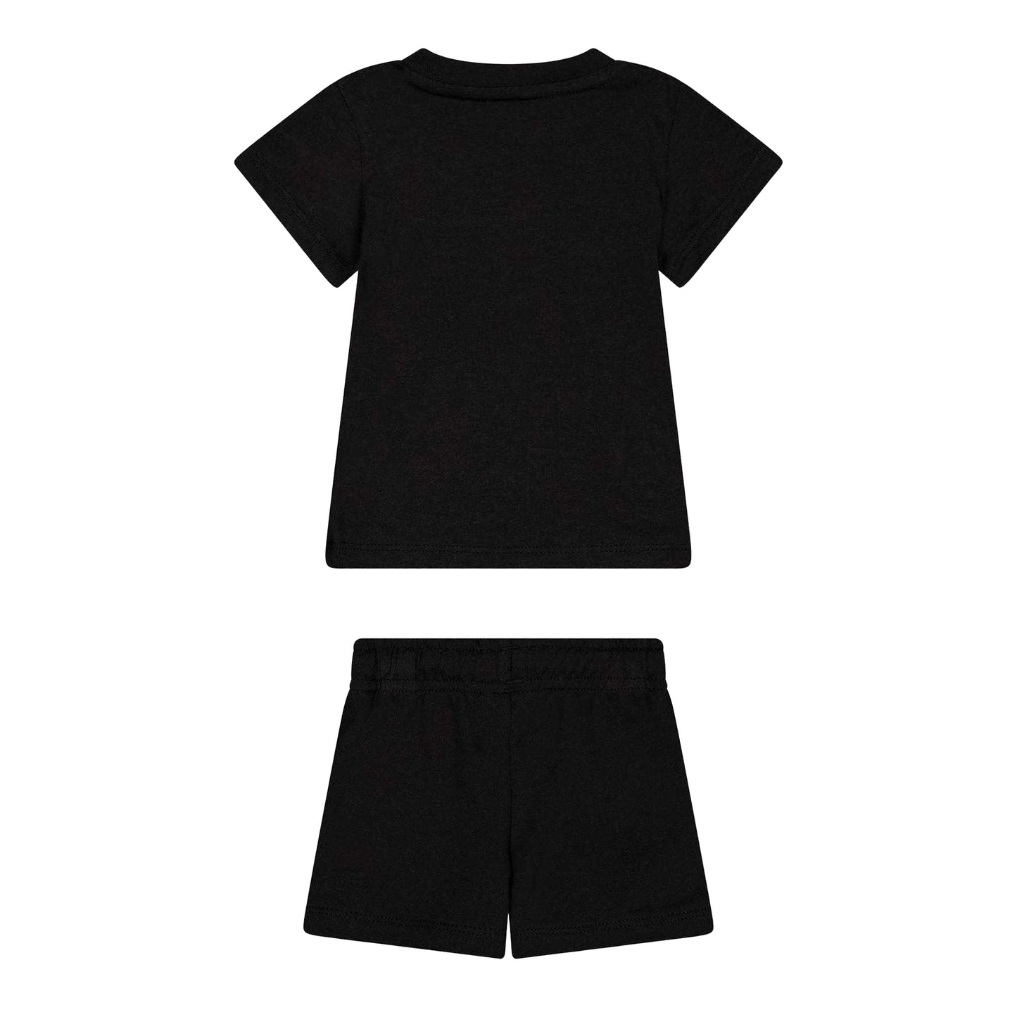 Puma Black - Back - Puma Childrens-Kids Graphic Logo T-Shirt & Shorts Set