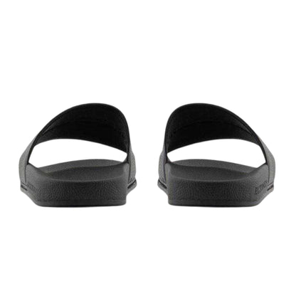 Black - Back - Armani Exchange Mens Pool Sliders
