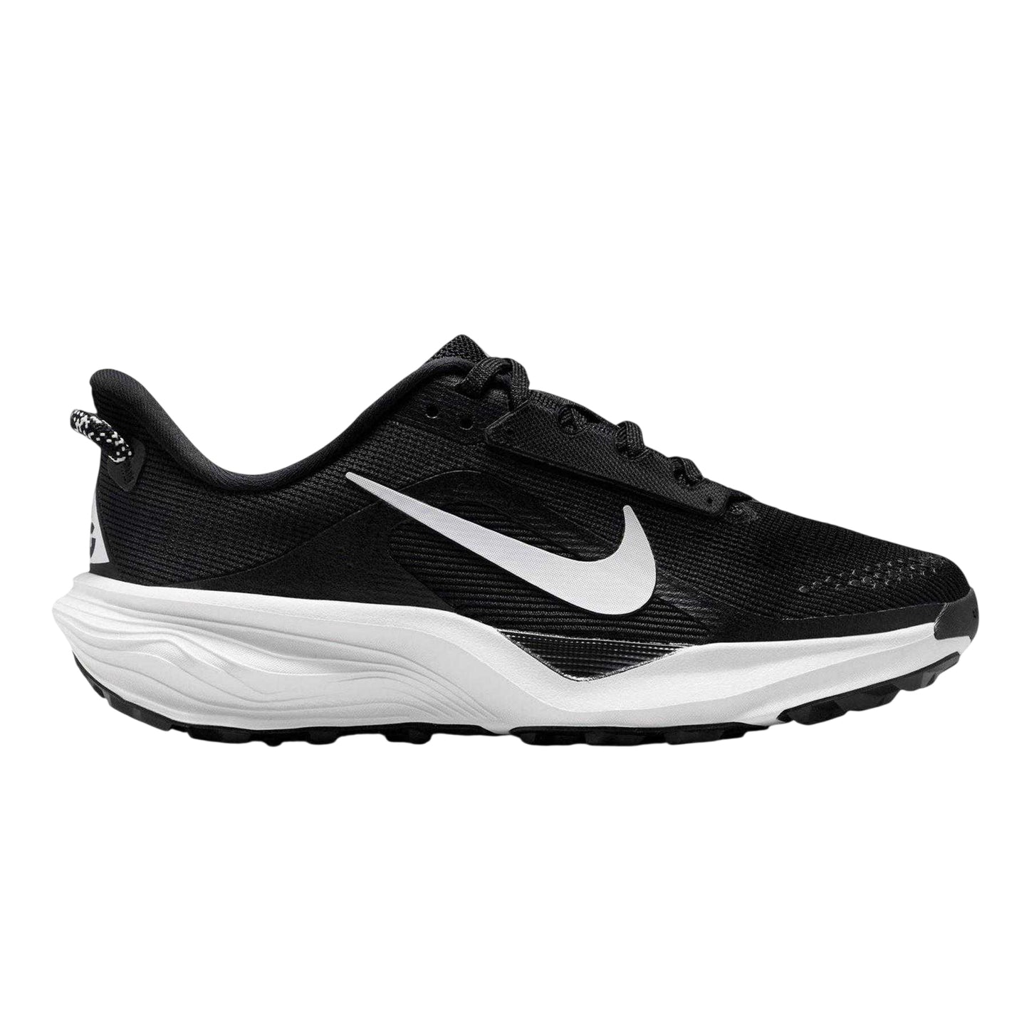 Black-White - Front - Nike Childrens-Kids ACG Shoes
