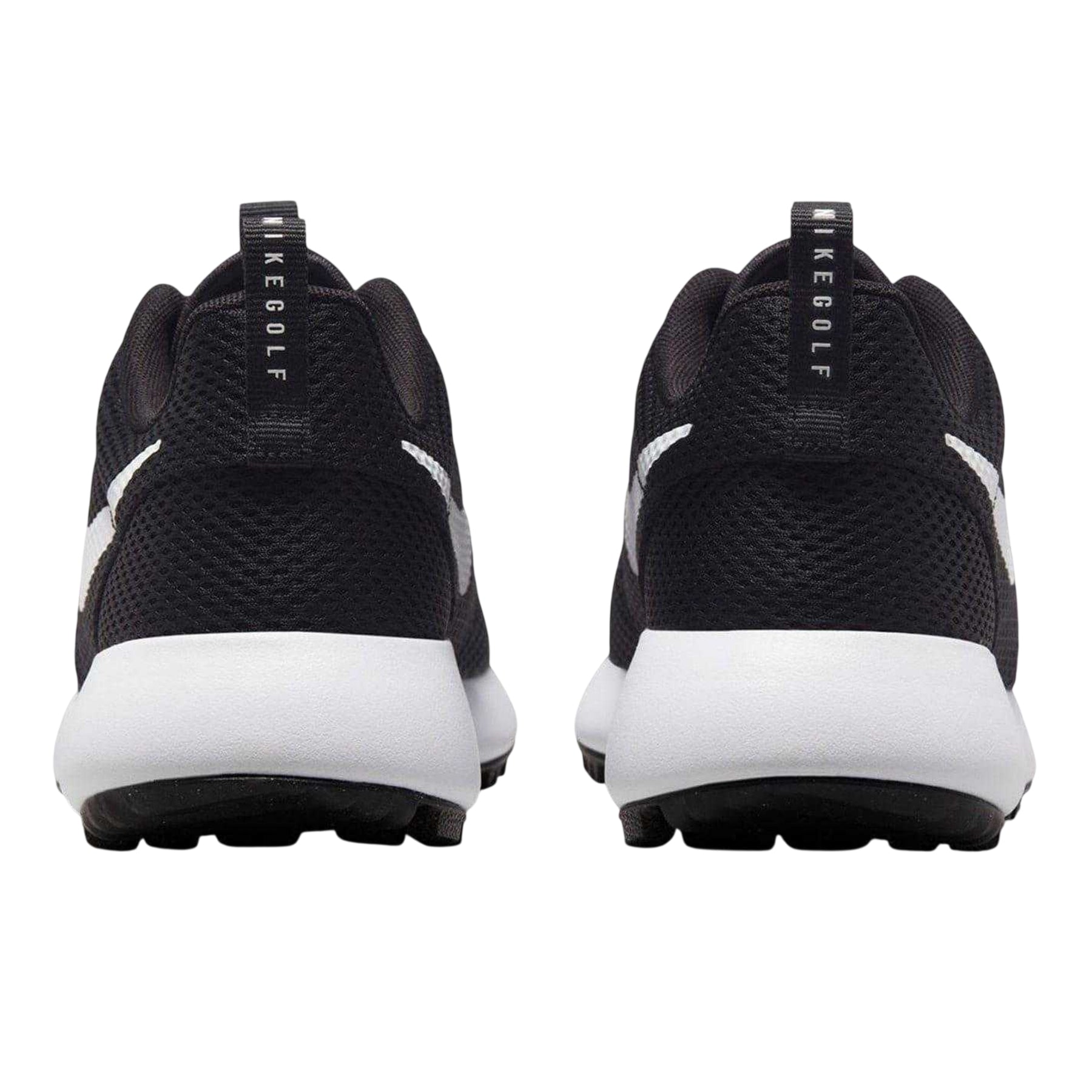 Black-White - Back - Nike Mens Roshe 2 Golf Shoes