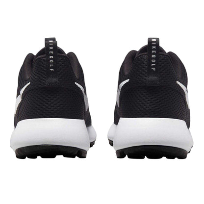 Black-White - Back - Nike Mens Roshe 2 Golf Shoes