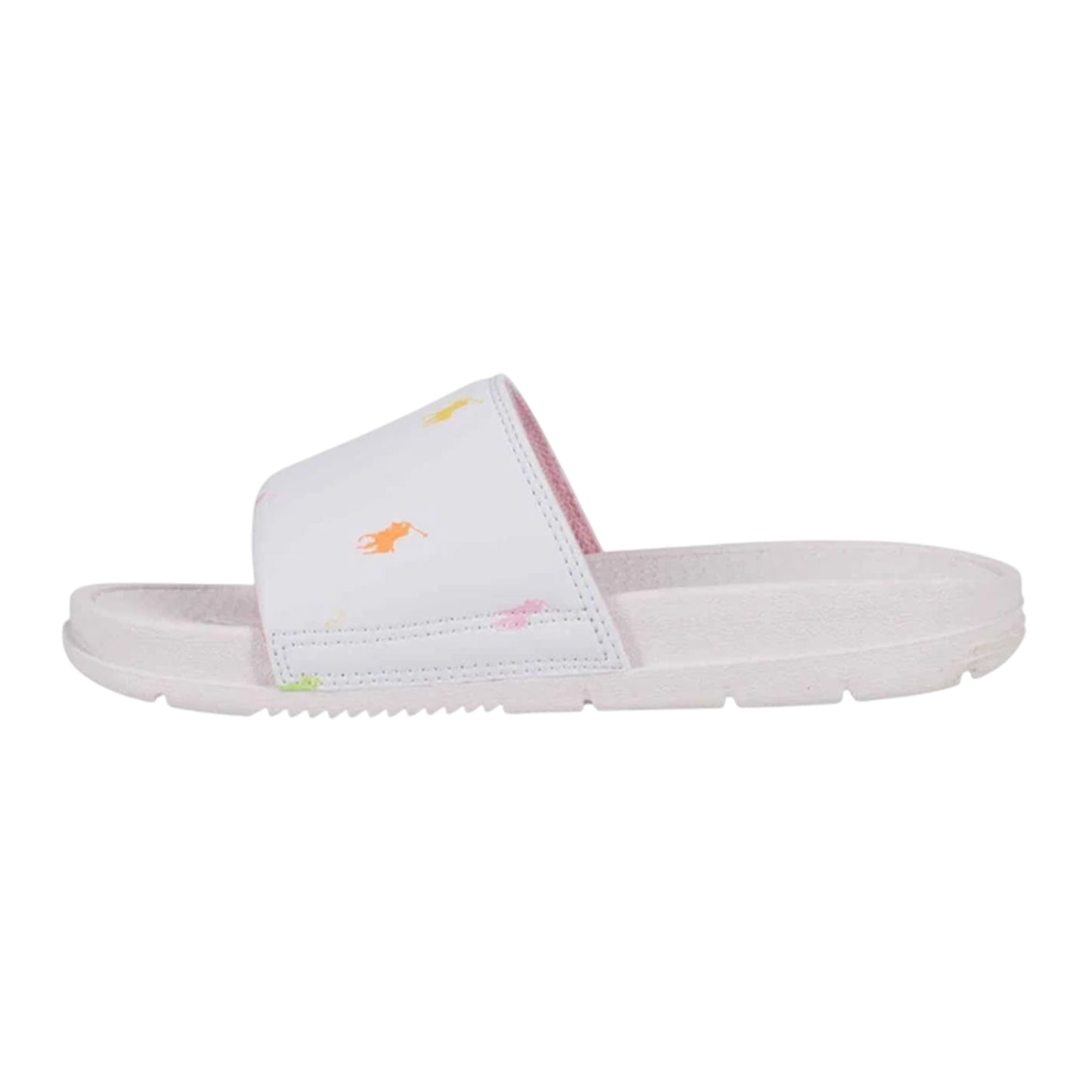 White-Green-Black - Side - Ralph Lauren Childrens-Kids Fairview Pool Sliders