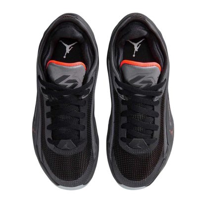 Black-Crimson - Side - Nike Childrens-Kids Luka Basketball Shoes