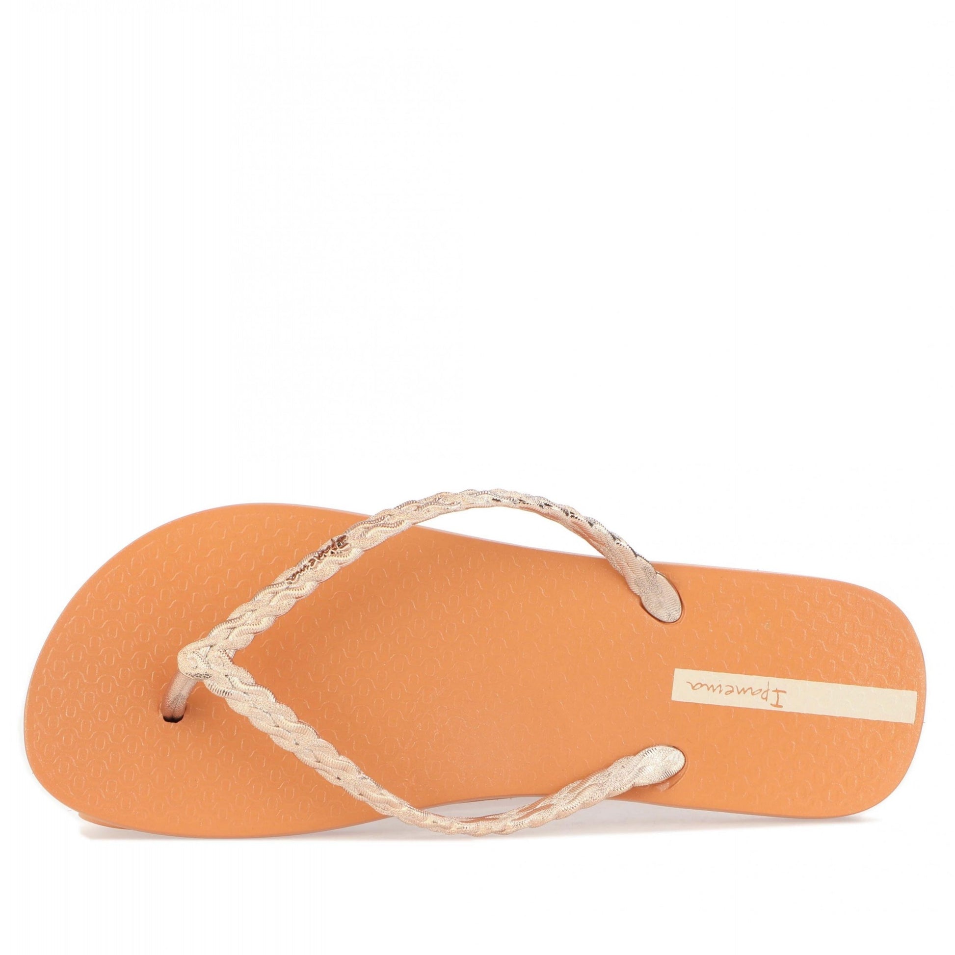 Tan - Lifestyle - Ipanema Womens-Ladies Exuberance Chrome Flip Flops