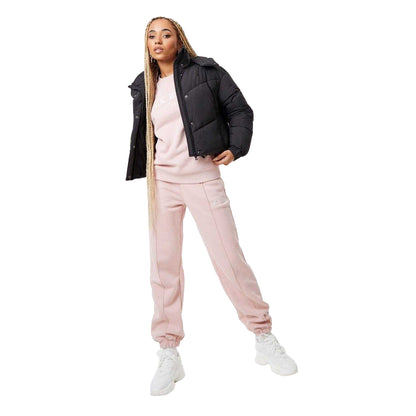 Black - Lifestyle - Jack Wills Womens-Ladies Ritcher Quilted Padded Jacket