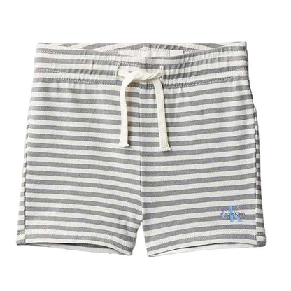 Monument - Lifestyle - Calvin Klein Baby Striped Two Piece T-Shirt & Shorts Set