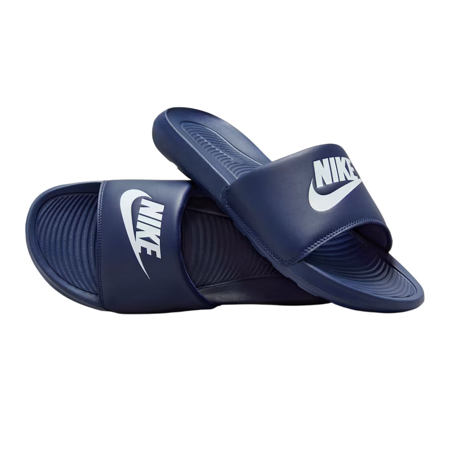 Navy-White - Lifestyle - Nike Mens Victori One Shower Slides