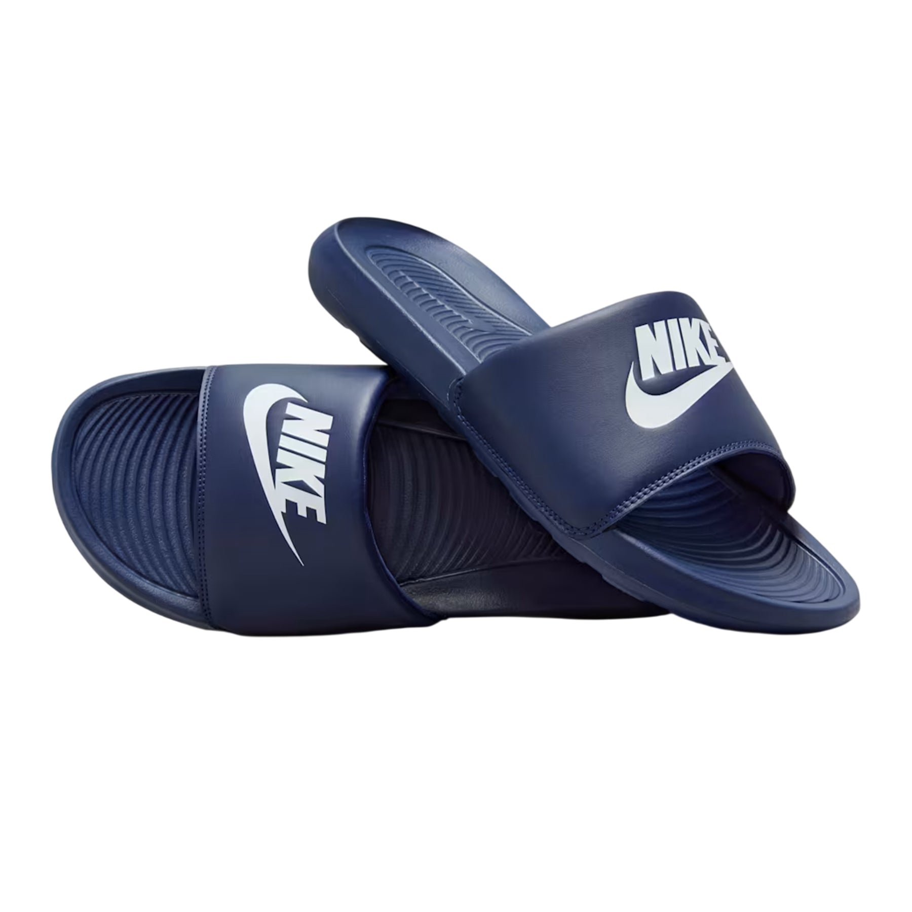 Navy-White - Lifestyle - Nike Mens Victori One Shower Slides