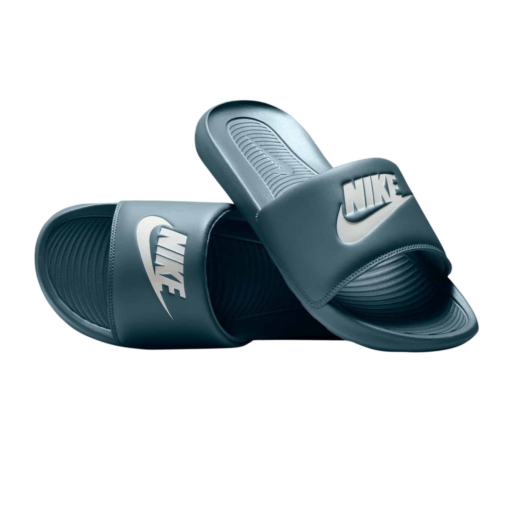 Slate-Milk White - Lifestyle - Nike Mens Victori One Shower Slides