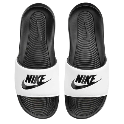 White-Black - Side - Nike Mens Victori One Shower Slides