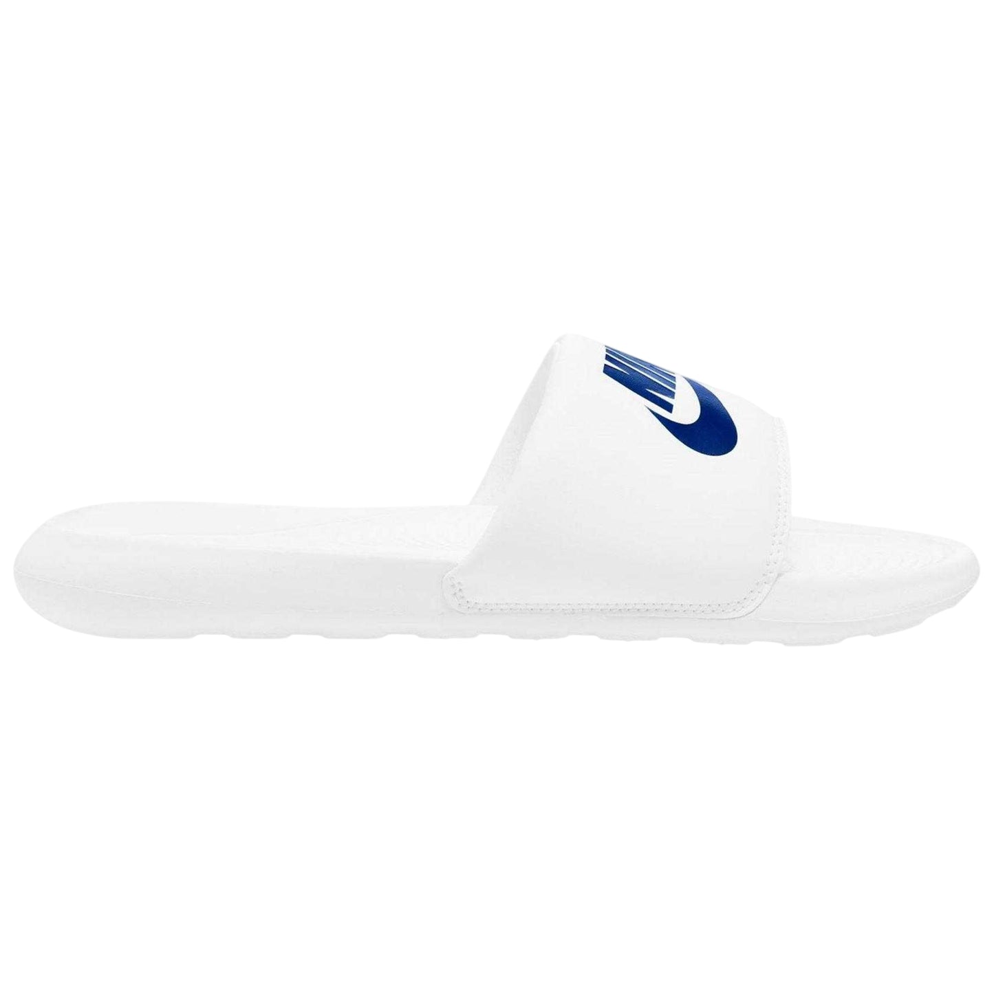 White-Royal Blue - Front - Nike Mens Victori One Shower Slides