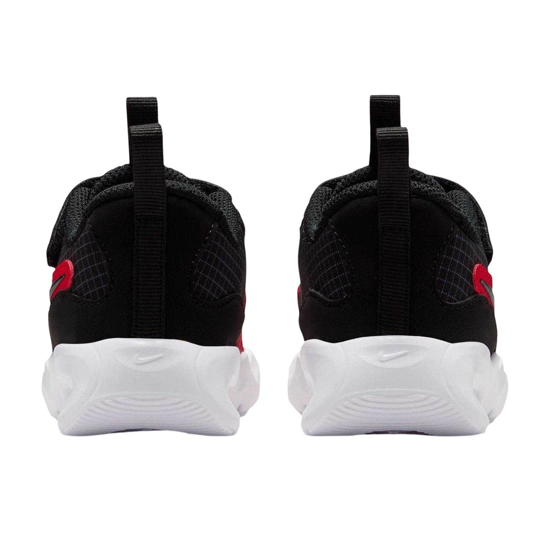 Grey-Red - Back - Nike Childrens-Kids Nova Trainers
