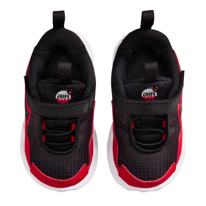 Grey-Red - Side - Nike Childrens-Kids Nova Trainers